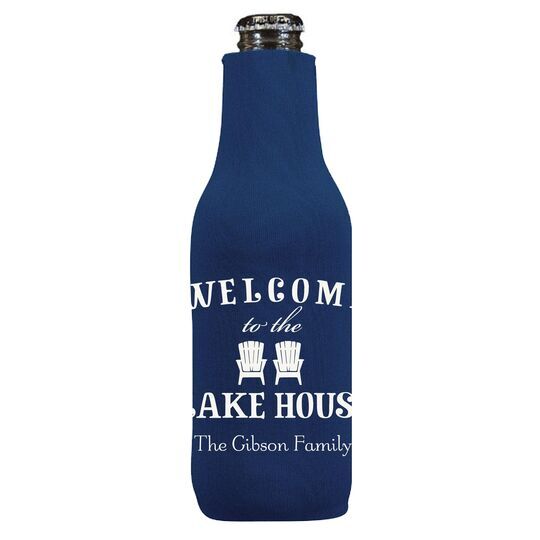 Welcome to the Lake House Bottle Huggers